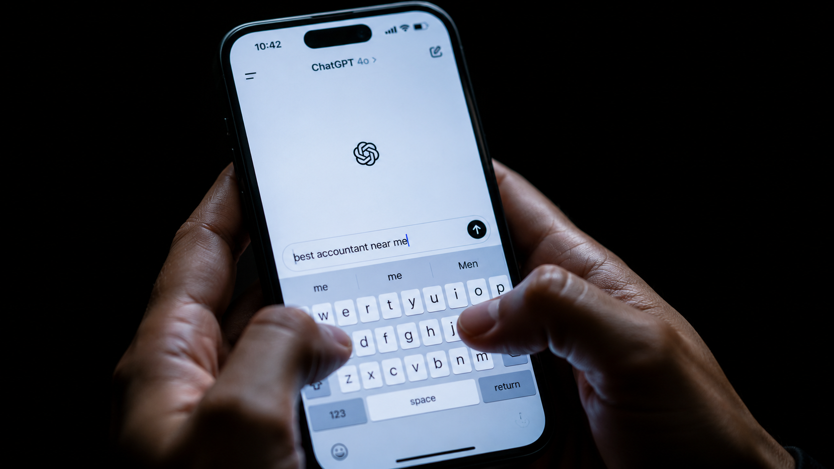 AI Phone Typing